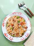 Nasi Goreng Cumi Asin Pete