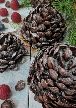 Foto di PIGNE AL CIOCCOLATO E CEREALI 🌲