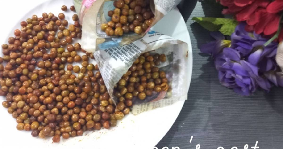 Oven Roasted Dry Green Peas Recipe by ZMA Cookpad