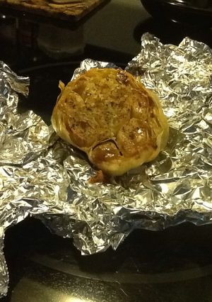 A picture of Perfect roasted garlic.
