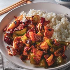 A picture of Twice Cooked Pork.