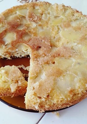 Una foto de Torta de Manzana Invertida