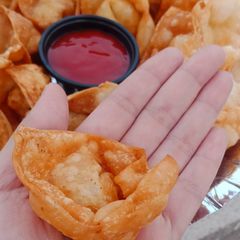 A picture of Chicken Wontons.