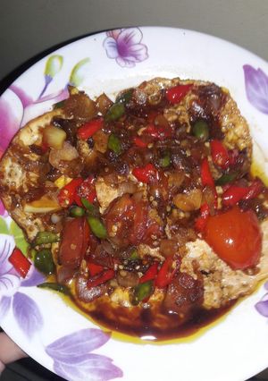 Foto resep Telor ceplok tumis kecap