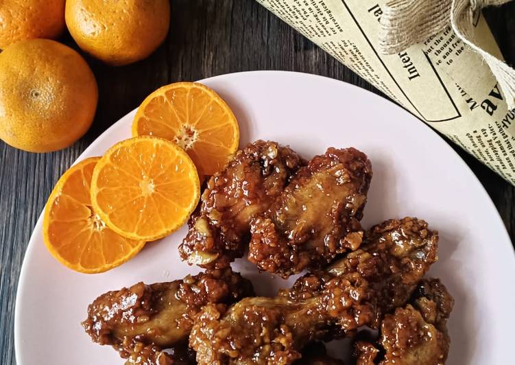 Honey Orange Wings