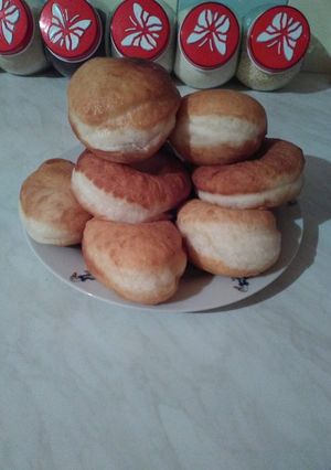 Túróval töltött fánk recept fotója