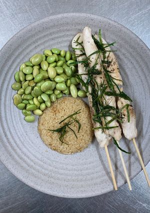 Hình của món Ức gà áp chảo lá chanh [Eat clean - Lose weight].