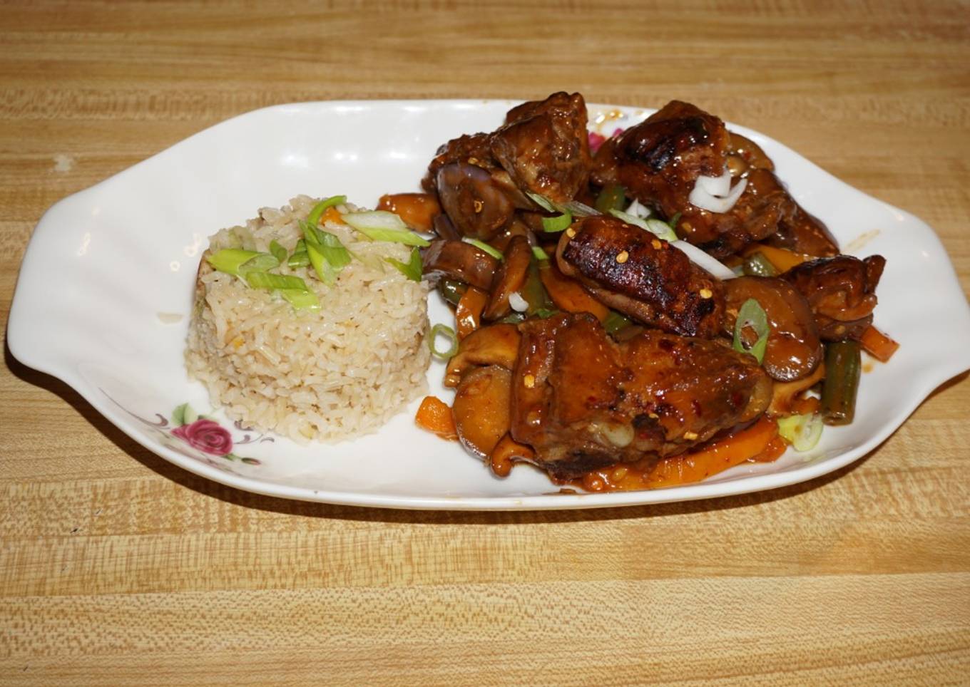 COSTILLITAS DE CERDO AGRIDULCES. JON STYLE