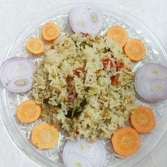 A picture of Fenugreek seeds khichdi.