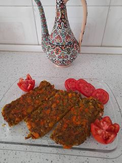 عکسی از دستور کوکوی لوبیا سبز