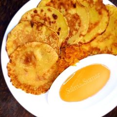 3 ingredient Pankcakes #jikonichallenge A picture of 3 ingredient Pankcakes #jikonichallenge.