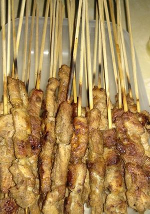 Foto resep Sate ayam manis sedang