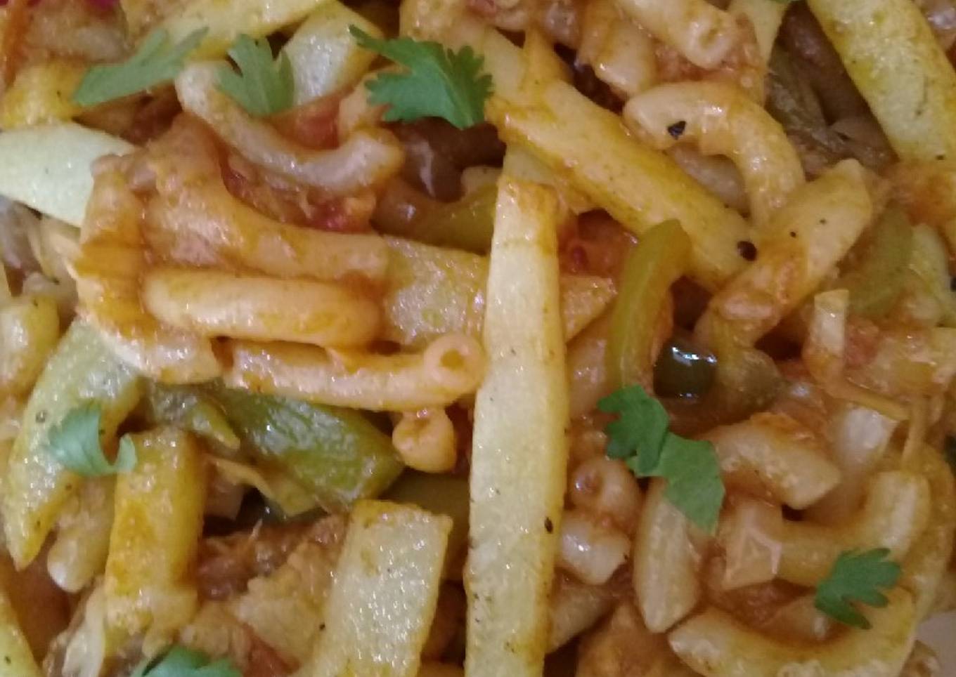 Spicy macaroni