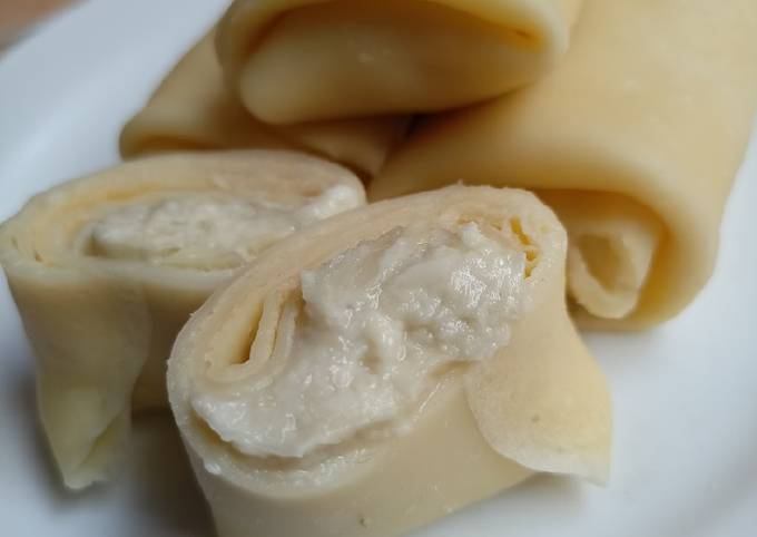Pancake Durian Bahan Seadanya