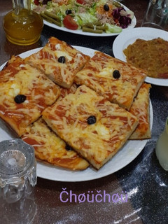 صورة لوصفة بيتزا 🍕