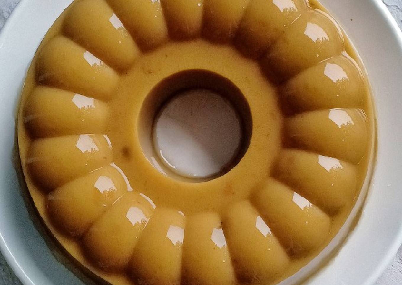 Puding kolak ubi