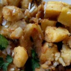 A picture of Potato stew.