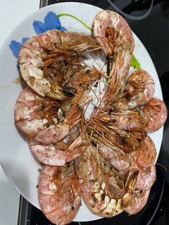 Una foto de Gambas a la plancha especiales