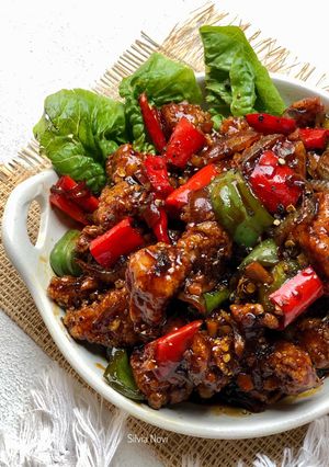 Foto resep Ayam Lada Hitam