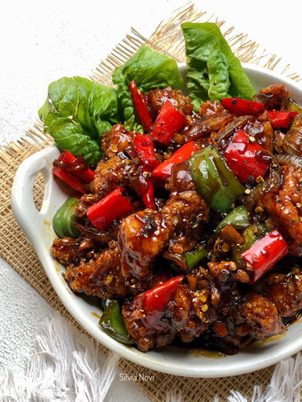 Resep Ayam Lada Hitam Menu Enak