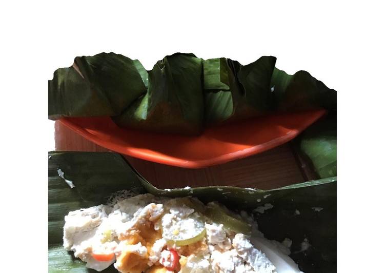 Resep: Bothok telur asin tahu Rumahan