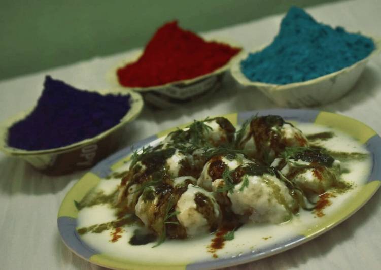 Recipe of Homemade Moong Dal Dahi Vada