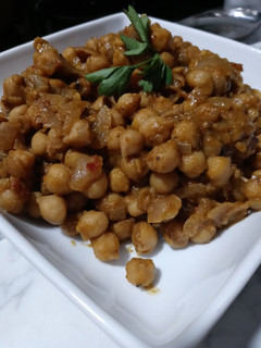 A picture of Guyanese Chick Peas.