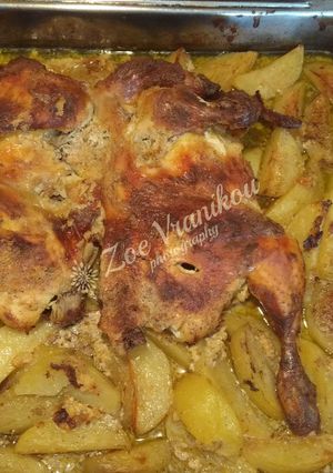 Φωτογραφία της συνταγής Κοτόπουλο φούρνου ζουμερό με μαρινάδα από γιαούρτι