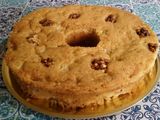 Budín de manzana y nuez