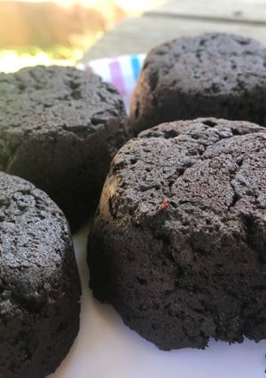 Una foto de Brownies chocolatosos🍫✅Sin harina✅Sin azúcar✅ Sin Gluten