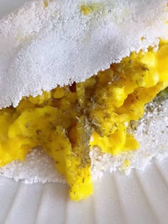 Foto de Tapioca com Ovo Mexido e Abacate