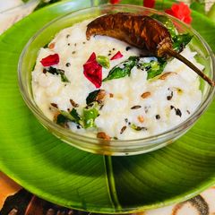 A picture of Curd rice.