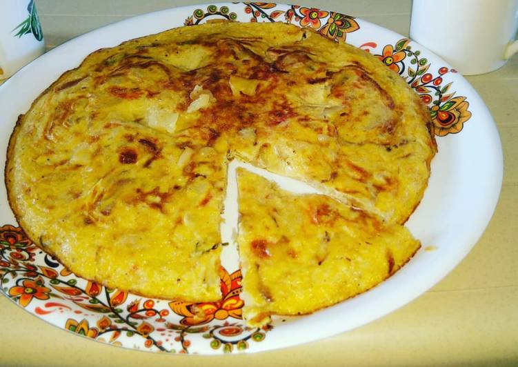 Easy Way to Make Perfect Spanish omlette