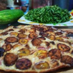 A picture of Plantain frittata.