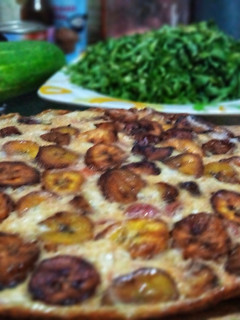A picture of Plantain frittata.