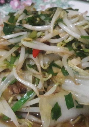 Foto resep #AntiRibet Tumis Toge Kucai Sawi Putih Tanpa MSG #MurahMeriah