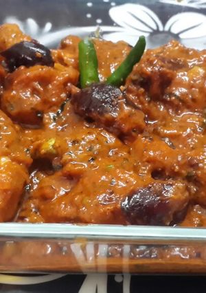 A picture of Makhmali Chicken Bukhara.