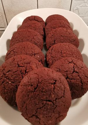 Φωτογραφία της συνταγής Brownie - Cookies σοκολάτας