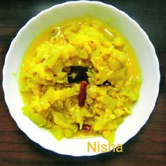 फोरन वाली कद्दू की सब्जी (foran wali kaddu ki sabji) A picture of फोरन वाली कद्दू की सब्जी (foran wali kaddu ki sabji).