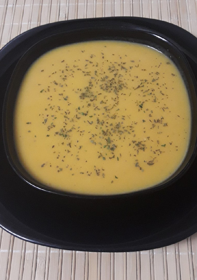 Una foto de Crema de calabaza