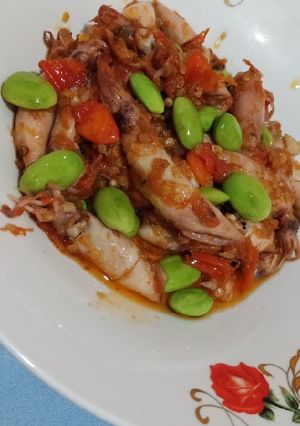 Foto resep Sambal cumi pete