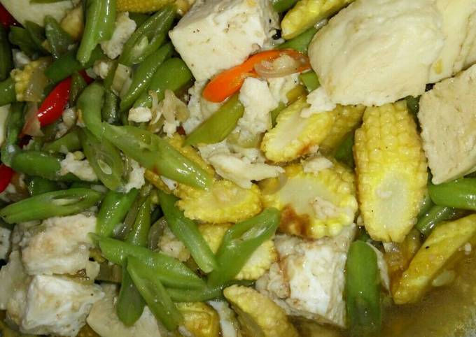 Resep: 2. Tumis Baby buncis, putren dan putih telur Saos Inggris Ekonomis Untuk Dijual