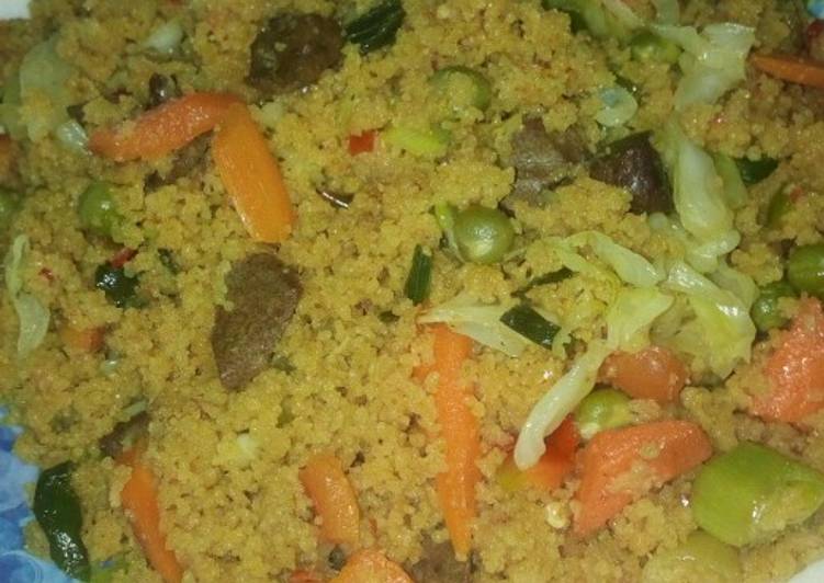 Recipe of Quick Fried cous cous