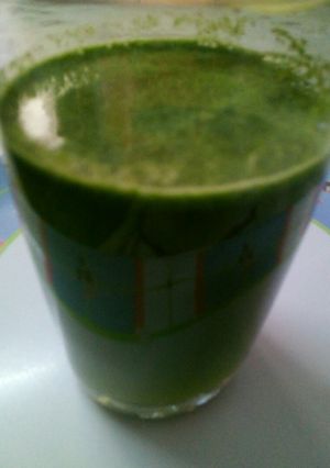 A picture of Mint sharbat.