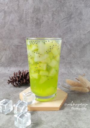 Foto resep Es Jelly Blewah