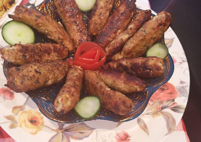 Seekh kababs