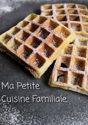 Une photo de Les gaufres de Cyril Lignac