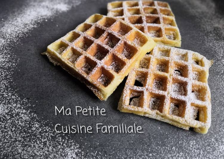 Recette Des Les gaufres de Cyril Lignac