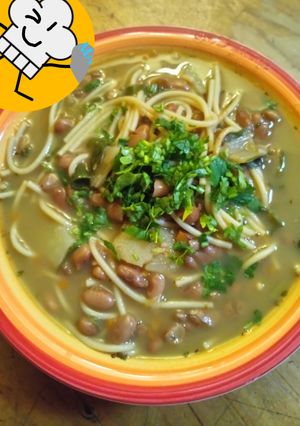 Una foto de Porotos con riendas