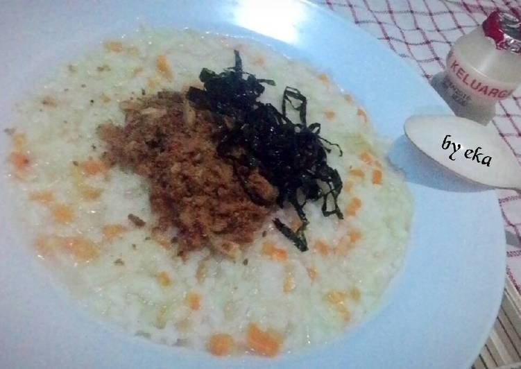 Cabbage and Carrot Congee 😋